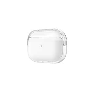 Étui pour écouteurs Netzy en TPU transparent pour AirPods 3e génération, antichoc avec airbag, protection 360 degrés - Product Image 1