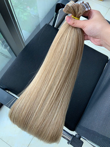 Extensiones de Cabello Humano Remy Virgen 100% Vietnamita, Súper Doble Trama, Ondulado, Textura Suave y Sedosa, con Cinta Invisible, Teñido en Fábrica - Product Image 1