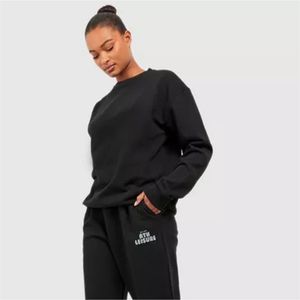 Sweat-shirts unisexes en molleton épais avec impression en relief, logo personnalisé, style streetwear d'hiver, couleur unie, écologiques pour hommes et femmes 2024 - Product Image 4