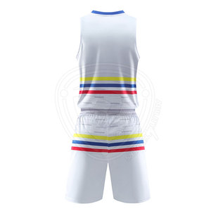 Recién llegado, conjunto de ropa de baloncesto, diseño de uniforme transpirable con opción de talla grande, estilos de venta en línea - Product Image 2