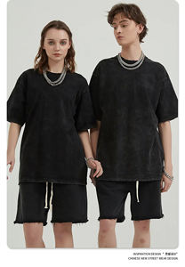 Custom <b>Vintage</b> <b>Rock</b> Band <b>T</b> <b>Shirt</b> Mens Oversized Washed Cotton Tee Personalized Graphic Streetwear Punk Style Short Sleeve Top - Product Image 5