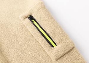 Sudaderas de lana con cremallera para hombre, gran oferta, la mejor calidad, nuevo estilo, sudaderas con capucha para hombre, sudaderas de algodón de moda personalizadas de lana 100% - Product Image 3