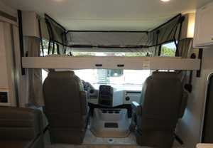 1F66F5DN1R0A03825 Nouveau camping-car de luxe classe A 2025 avec moteur à essence et intérieur spacieux à extension coulissante - Product Image 5