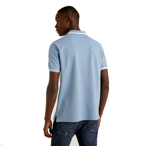 Camiseta Polo de Manga Corta para Hombre con Etiqueta Personalizada al por Mayor, Diseño Profesional, Cuello Camisero, Patrón Liso, Gran Venta - Product Image 4