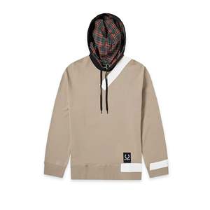 เสื้อฮู้ด Fred Perry X RAF Simons รุ่นผู้ชาย [SM4106] ผ้า French Terry ซักย้อมสีแบบ Acid Wash พร้อมซับใน มีฮู้ด ขนาด XXS XS S M XL 5XL สำหรับฤดูใบไม้ร่วง - Product Image 1