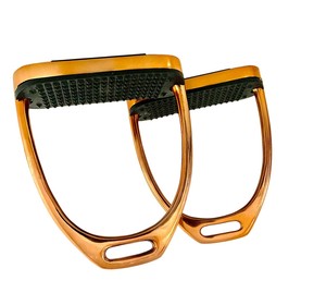 Nueva llegada Pony Saddle Horse Estribos Tamaño pequeño Ligero Comfort Grip Ecuestre OEM Factory Export - Product Image 3