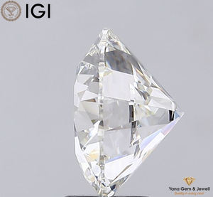 5.00กะรัตเพชรสำหรับห้องปฏิบัติการที่มีความแม่นยำรอบตัด11.02มม. สี F VS1ความคมชัด IGI ได้รับการรับรองสำหรับผู้ผลิตเครื่องประดับตามสั่ง - Product Image 6
