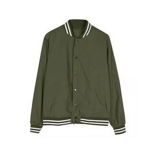 Veste universitaire en coton de haute qualité avec logo personnalisé pour hommes, veste élégante d'université et d'école de baseball, veste universitaire de sports de plein air - Product Image 1