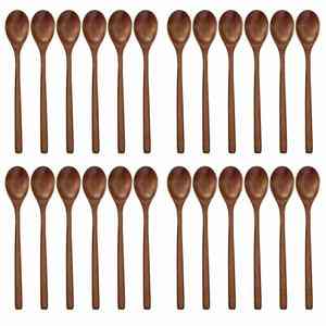 Cuillère en bambou pour hôtel, restaurant, cuisine, robuste, compatible lave-vaisselle, manche long, ustensiles de cuisine, fabricants en Inde - Product Image 4