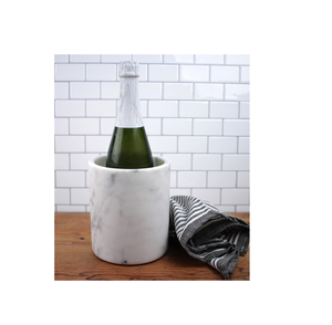 Refroidisseur de champagne 1L personnalisable 1 bouteille refroidisseur de vin/champagne à double paroi transparent et pièce design en laiton au meilleur prix - Product Image 2