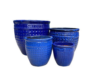 Pots à fleurs en céramique brillante de grande taille et pots en argile pour l'intérieur/l'extérieur, la maison, le jardin, le paysage et la terrasse, parmi les plus vendus - Product Image 3