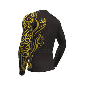 Nueva llegada Hombres Rash Guard Precio barato Diseño personalizado Rash Guard para hombres Ropa de entrenamiento Venta en línea Rash Guard - Product Image 3