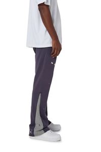 Men's Casual <b>Flared</b> Sweatpants in Contrasting Colors with Splash Ink Printing Sustainable Winter <b>Leggings</b> Wholesale - Product Image 4