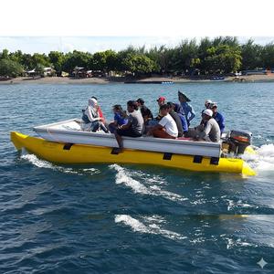 Catamarán de HDPE KT565821 para 10-15 Personas, para Transporte, Pesca, Entretenimiento y Trabajo - Product Image 1