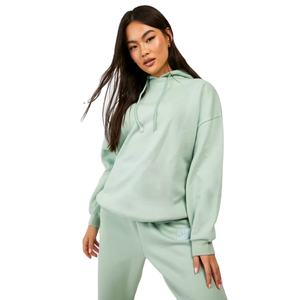 Survêtement personnalisé imprimé bouffant pour femmes baggy surdimensionné en molleton de coton 2 pièces survêtement vente en gros de survêtements pour femmes - Product Image 1