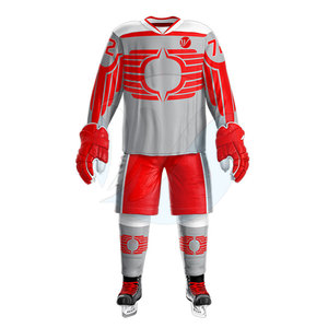 Uniforme de Hockey sobre Hielo de Último Diseño, Alta Calidad, Transpirable, 100% Poliéster, Impresión Personalizada, Nombres de Equipos Personalizados, Ajuste Unisex - Nuevo - Product Image 2