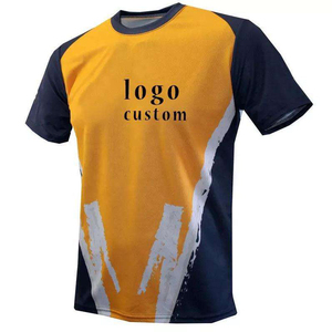 T-shirt d'entraînement pour homme en molleton 100 % coton 180g, respirant, avec impression épaisse de qualité supérieure, anti-boulochage, grandes tailles, vêtements de sport - Product Image 3
