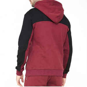 Conjunto Deportivo Informal de Dos Piezas Personalizado de Alta Calidad para Hombre, Sudadera con Capucha 100% Algodón Transpirable para Gimnasio, Correr, Invierno - Product Image 2