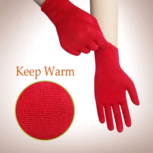 Guantes Unisex 100% Lana Twill con Pantalla Táctil, Detección de Agujas, Invierno, Casuales, Multifuncionales, Impresión Personalizada, MOQ Bajo, Venta al Por Mayor - Product Image 3