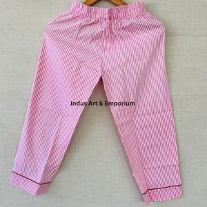 Nuevo Conjunto de Pijama de Algodón para Niños, Hermoso Conjunto de Pijama de Algodón Estampado Indio, Ropa de Dormir 100% Algodón - Product Image 6