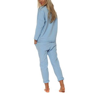 Conjunto Deportivo de Dos Piezas para Mujer, Estilo Vintage, Sudadera y Pantalones Deportivos Lavados, Moda Urbana Informal, Precios al por Mayor - Product Image 2