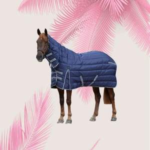 Tappeto stabile per cavalli impermeabile con Logo personalizzato di alta qualità comoda coperta invernale equestre imbottitura in cotone Design di lusso facile da usare - Product Image 3