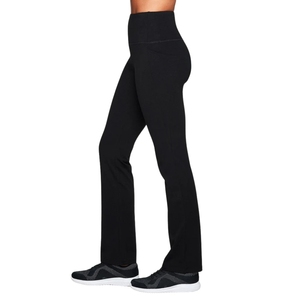 Pantalones Deportivos de Mujer con Estampado de Leopardo, Corte Bootcut, Cintura Alta Elástica, Suaves, Transpirables, Antibacterianos y Ecológicos para Gimnasio - Product Image 3