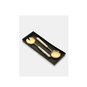 Cuillère à salade en acier inoxydable de haute qualité couverts personnalisés cuillère à dîner et ensemble de couverts à salade - Product Image 5