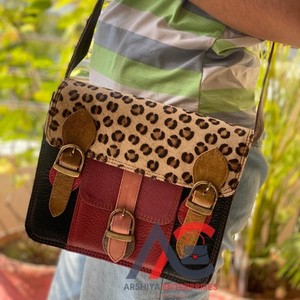 Sac à main en cuir recyclé de haute qualité sac à main pour femmes sac à bandoulière coloré élégant de vente en ligne - Product Image 1