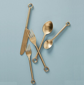 Ensemble de couverts en acier extrêmement bon design pour la maison, l'hôtel et le restaurant utilisent un ensemble de couverts de couleur différente - Product Image 1