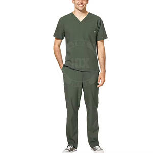 Venta caliente Plus Size Medical Scrub Suit con diseño único Low MOQ Recién llegado Medical Scrub Sets - Product Image 1