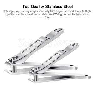 Coupe-ongles avec poignée ergonomique avec logo personnalisé et lame de précision pour la maison et le salon - Product Image 2