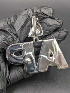 Colgante de Letra Personalizado de Moissanita AP con Colgante de Bolsa de Dinero, Diamante de Corte Redondo Estilo Hip Hop, Plata 925, Joyería Fina, Colgantes y Dijes - Product Image 5