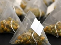 Complément de santé mélangé Tisane-Thé noir à la citronnelle en vrac emballé dans des boîtes de sachets Style sachet de thé