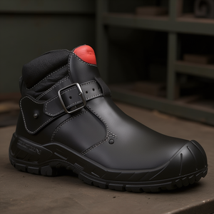 Chaussures de sécurité noires Carl II Taille 45 S3 FO/SR/SC/LG/HI/HRO EN ISO 20345:2022 Bottes de soudage - Product Image 3