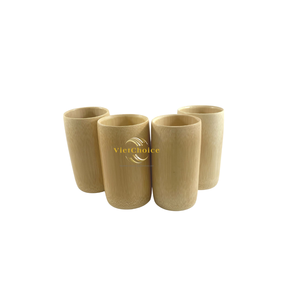 Gobelet en bambou de qualité supérieure, vaisselle naturelle durable pour un usage quotidien - Product Image 1