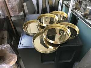 Vase à fleurs en métal fait à la main longue décoration pour la maison - Product Image 6