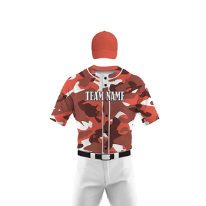 Uniforme de Béisbol para Hombre, Diseño Moderno, Tela de Poliéster, Impresión Personalizada del Equipo, Uniforme de Béisbol para Hombre de Alto Rendimiento - Product Image 5