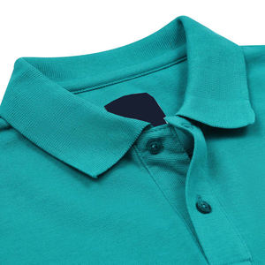 Chemises pour hommes écologiques, grandes tailles, respirantes, anti-transpiration, col rond, coupe classique, style jersey, tissu 240 GSM - Product Image 3