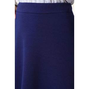 Jupe droite évasée bleu marine, tailles régulières XL L M 2XL - Product Image 3