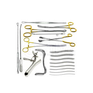 Juego de curetaje ginecológico equipado con portaagujas para uso profesional en hospitales juego de curetaje ginecológico - Product Image 4
