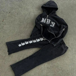 Prix d'usine, survêtement vintage de marque pour homme, coupe-vent d'hiver, style Harajuku, sweat à capuche, streetwear - Product Image 5