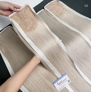 Queue de cheval extensions de cheveux humains professionnel de haute qualité vietnamien 100% cheveux humains sans fibre synthétique alibaba prêt à expédier - Product Image 3