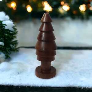 Árbol de Navidad de madera de mango terminado a mano en hermoso diseño estilo americano verde y dorado decoración del hogar del Festival de vacaciones de alta calidad - Product Image 6