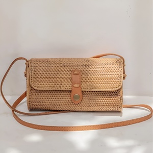 New Fashion Trend Lady Handbags Rattan Bali Summer <b>Beach</b> <b>Bags</b> Handmade <b>Bag</b> for <b>Women</b> Girls OEM Accept - Product Image 6