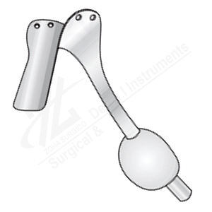 Spéculum vaginal Auvard à lame petite et lestée 38x90mm, manuel, chirurgical, en acier inoxydable, certifié CE, fabriqué au Pakistan - Product Image 1