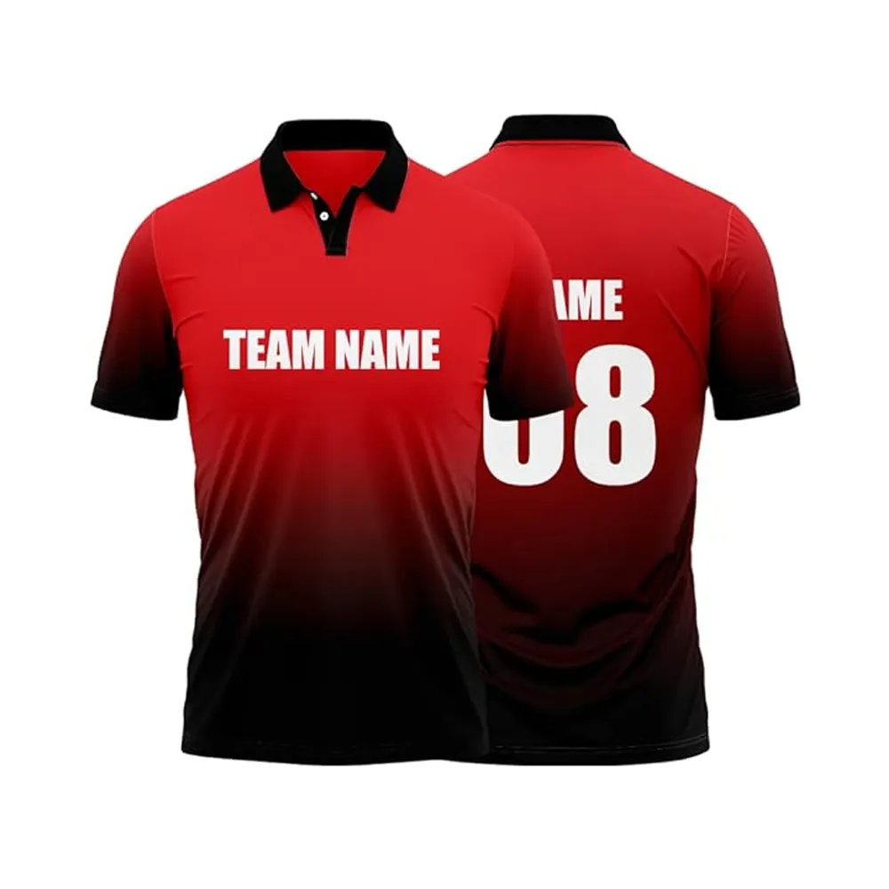 Cricket Jersey Custom Uniformen World Cup T-Shirt Alle Cricket Team Uniform Pakistan T Shirt Custom Sport Truien