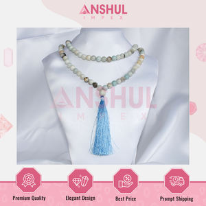 Prix de gros Largement vendu 100% Naturel Élégant Multi Couleur Spirituel Guérison Utilisation Multi Amazonite Gemme 8mm Mala - Product Image 5