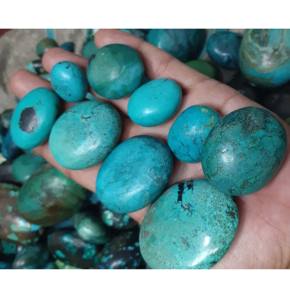 Meilleur naturel Arizona Turquoise Cabochon pierre précieuse vente entière Lot pour bague boucle d'oreille pendentif célèbre fabrication de bijoux perles - Product Image 4