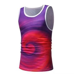 Nouvel arrivage de débardeurs d'entraînement de couleur unie à col rond pour hommes débardeurs de course à pied vêtements de sport pour hommes - Product Image 5